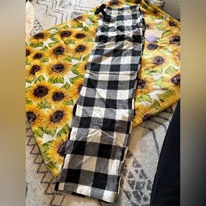 Stars Above Buffalo Plaid Pants, NWT